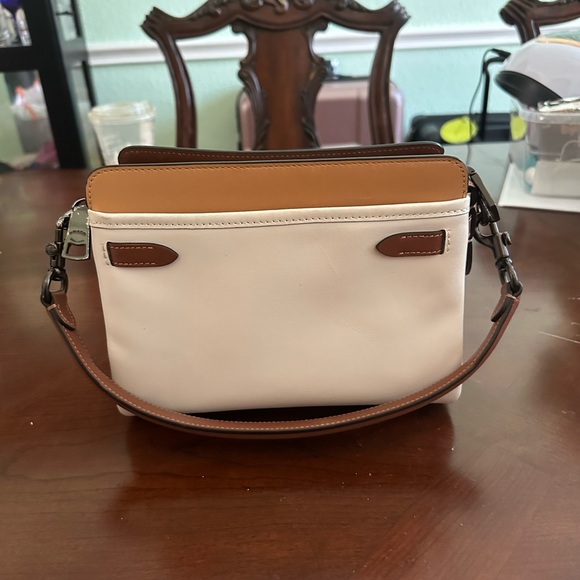 coach tate caryall in Colorblock - C2586 - chalk natural/multi - Picture 6 of 7